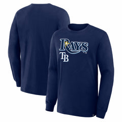 Tampa Bay Rays Fanatics Lock-Up Legacy Long Sleeve T-Shirt - Navy T-shirts