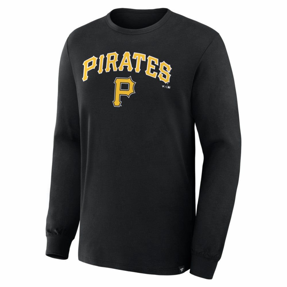Pittsburgh Pirates Fanatics Lock-Up Legacy Long Sleeve T-Shirt - Black T-shirts