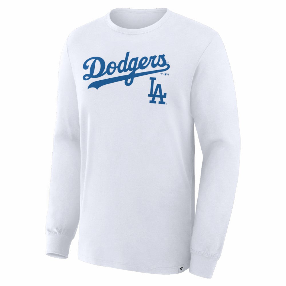 Los Angeles Dodgers Fanatics Lock-Up Legacy Long Sleeve T-Shirt - White T-shirts