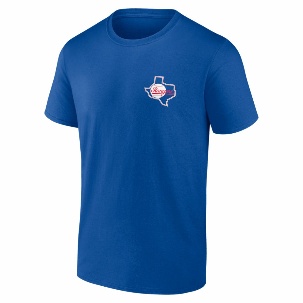 Nolan Ryan Texas Rangers Fanatics Retired Player Nickname Name & Number T-Shirt - Deep Royal T-shirts