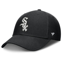 Chicago White Sox Fanatics Core Adjustable Hat - Black Hats