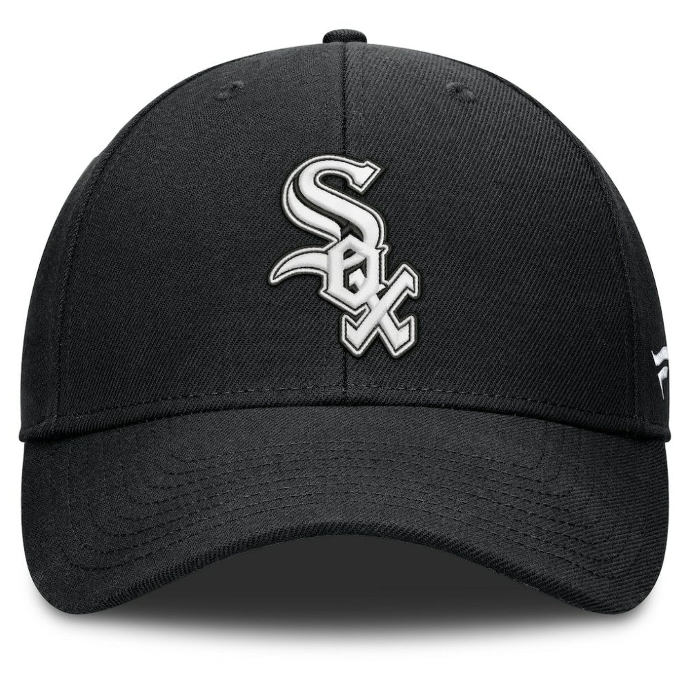 Chicago White Sox Fanatics Core Adjustable Hat - Black Hats