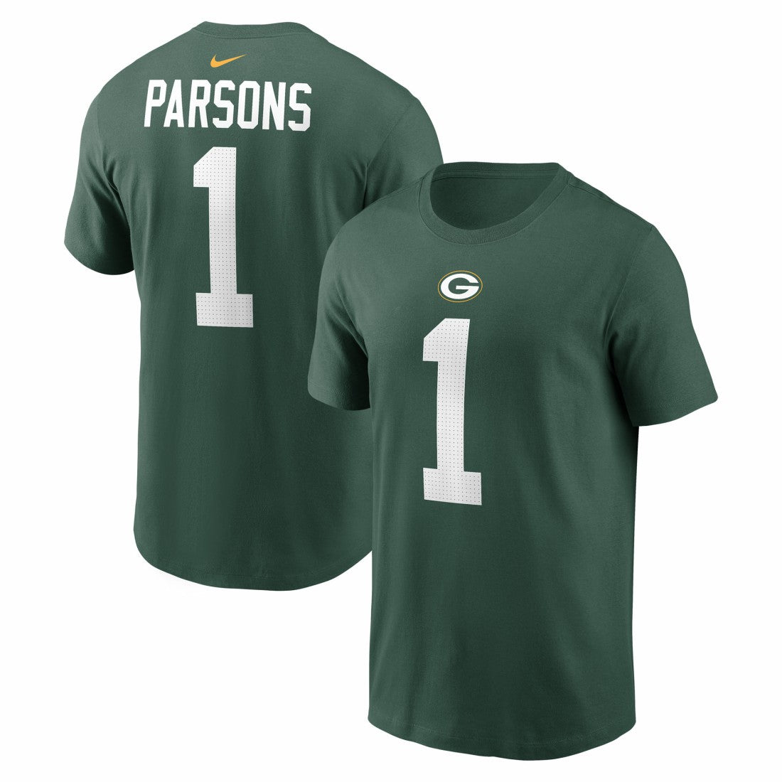 Micah Parsons Green Bay Packers Name & Number T-Shirt Green