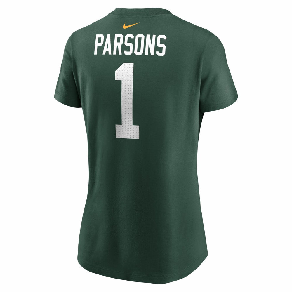 Micah Parsons Green Bay Packers Women's Name & Number T-Shirt Green