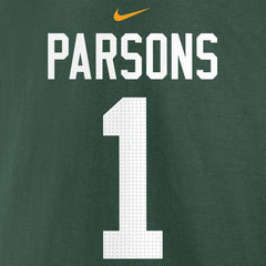Micah Parsons Green Bay Packers Player Name & Number Fleece Hoodie Green