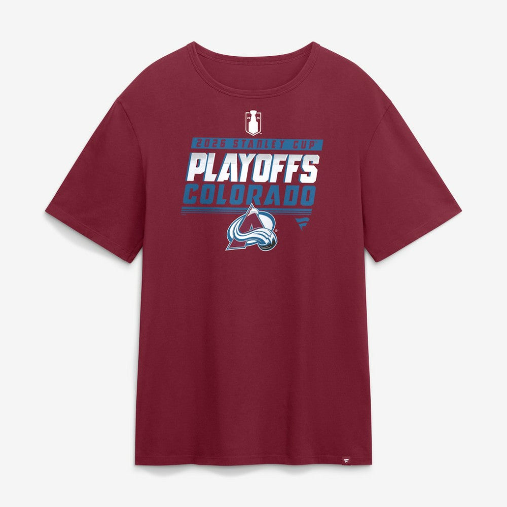 NHL Colorado Avalanche Fanatics 2026 Stanley Cup Playoffs T-Shirt - Garnet