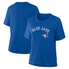 Toronto Blue Jays Fanatics Women's Lockup Legacy T-Shirt - Royal T-shirts