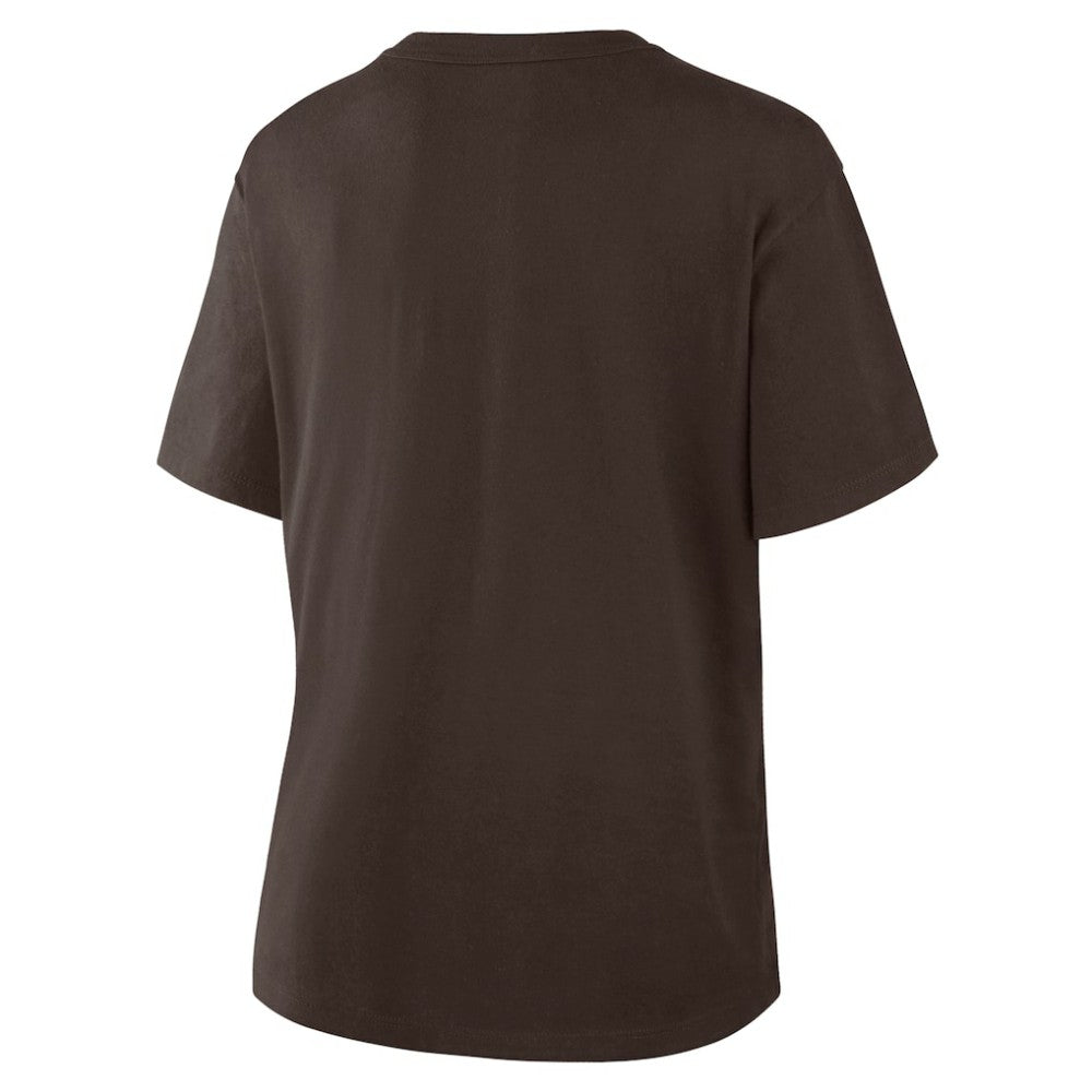 San Diego Padres Fanatics Women's Lockup Legacy T-Shirt - Brown T-shirts