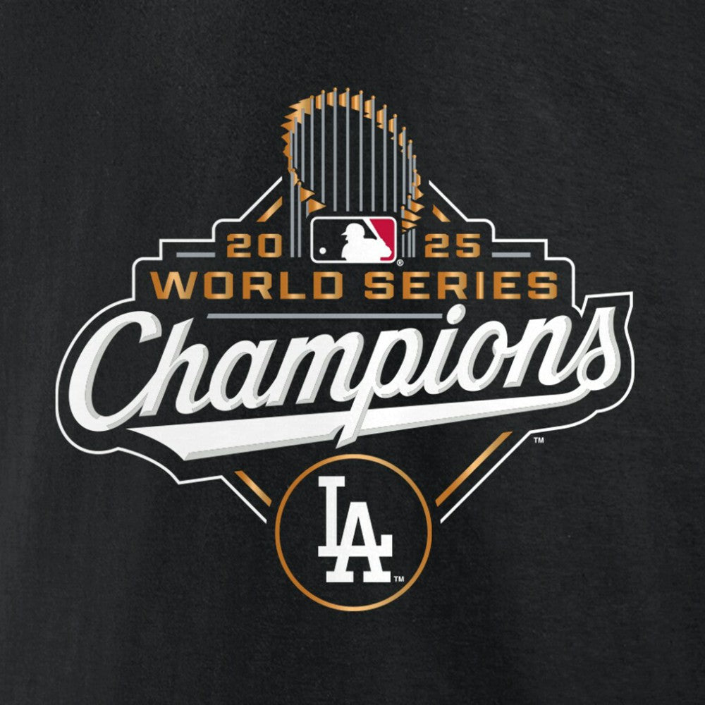 Teoscar Hernández Los Angeles Dodgers Fanatics 2025 World Series Champions Name & Number T-Shirt - Black T-shirts
