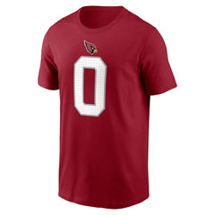 Will Johnson Arizona Cardinals Player Name & Number T-Shirt Cardinal