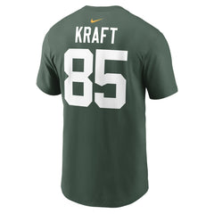 Tucker Kraft Green Bay Packers Player Name & Number T-Shirt Green