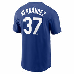 Teoscar Hernández Los Angeles Dodgers Nike 2025 World Series Champions Name & Number T-Shirt - Royal T-shirts