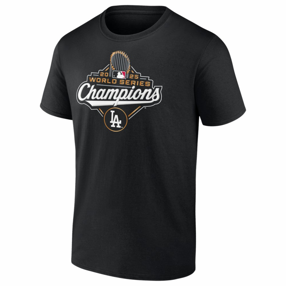 Tommy Edman Los Angeles Dodgers Fanatics 2025 World Series Champions Name & Number T-Shirt - Black T-shirts