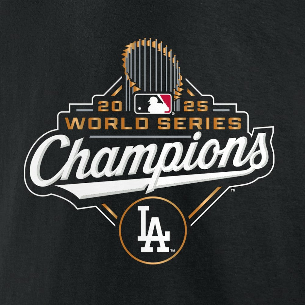 Tommy Edman Los Angeles Dodgers Fanatics 2025 World Series Champions Name & Number T-Shirt - Black T-shirts