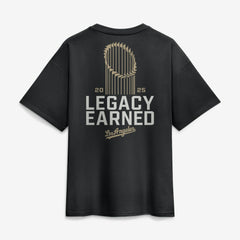 Los Angeles Dodgers Nike 2026 Gold Collection Legacy Earned T-Shirt - Black T-shirts