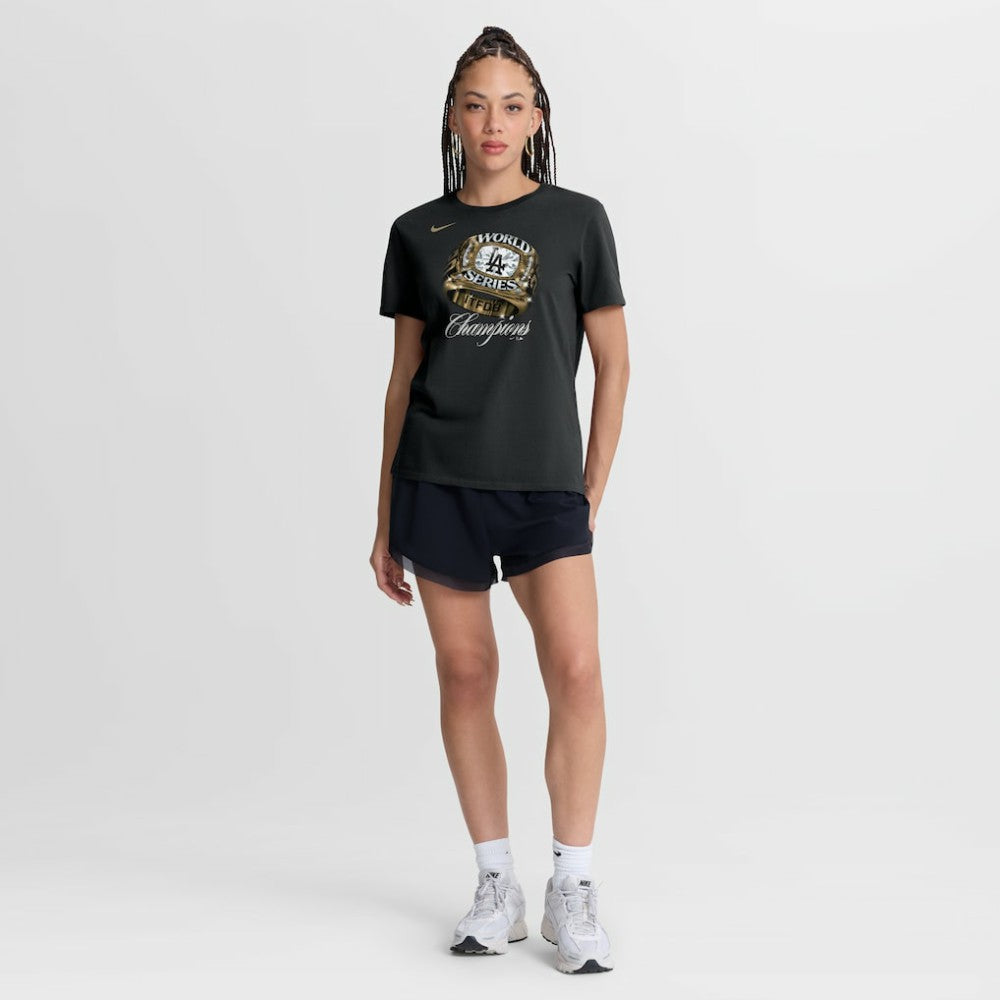 Los Angeles Dodgers Nike Women's 2026 Gold Collection Graphic T-Shirt - Black T-shirts