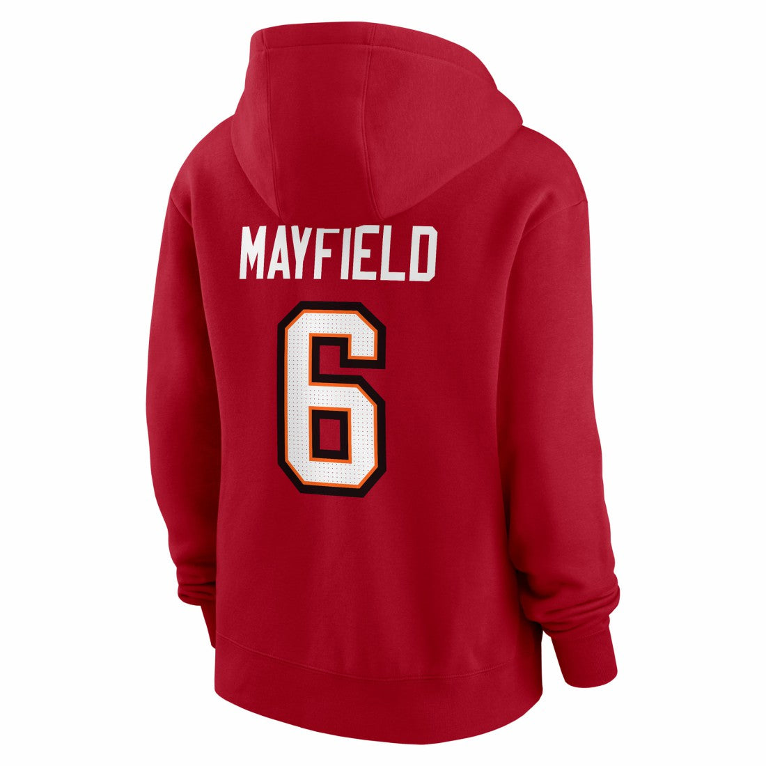 Baker Mayfield Tampa Bay Buccaneers Women's Player Name & Number Fleece Hoodie Red