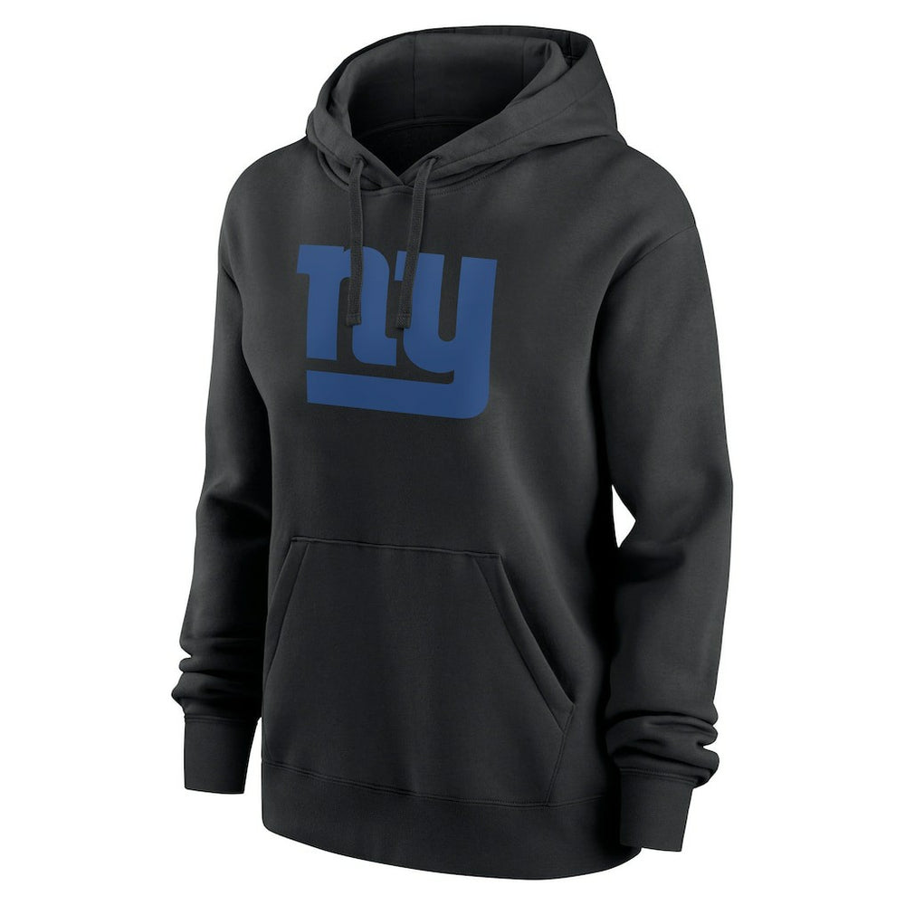 Cam Skattebo New York Giants Women's Player Name & Number Fleece Hoodie Black