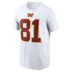 Art Monk Washington Commanders Retired Player Name & Number T-Shirt White
