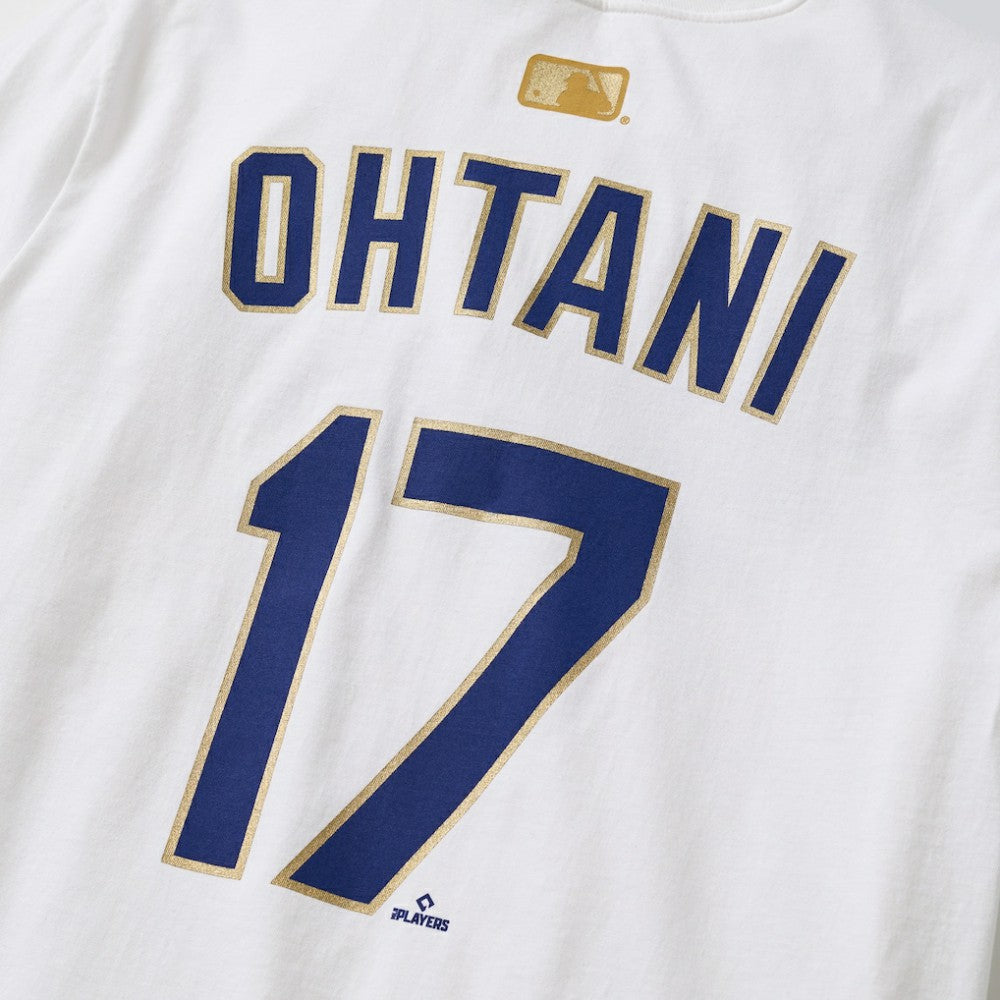 Shohei Ohtani Los Angeles Dodgers Nike 2026 Gold Collection Name & Number T-Shirt - White T-shirts