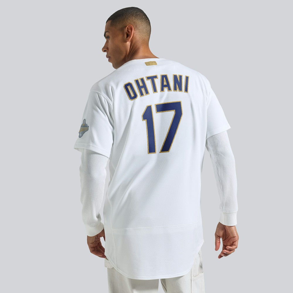 Shohei Ohtani Los Angeles Dodgers Nike 2026 Gold Collection Authentic Jersey - White Jerseys
