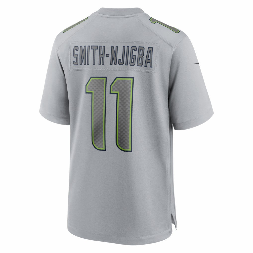 Jaxon Smith-Njigba Seattle Seahawks Atmosphere Fashion Game Jersey Gray