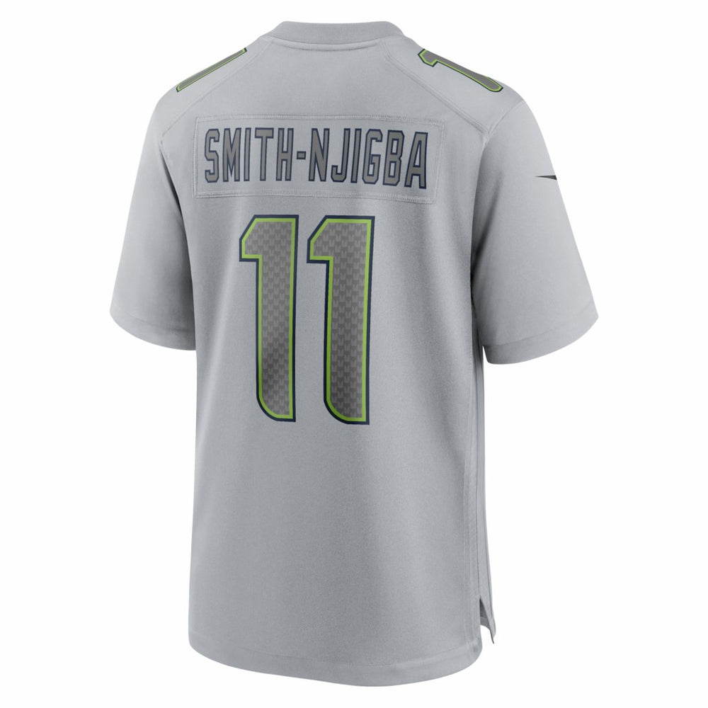 Jaxon Smith-Njigba Seattle Seahawks Atmosphere Fashion Game Jersey Gray