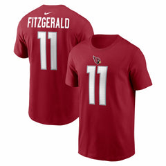 Larry Fitzgerald Arizona Cardinals Retired Player Name & Number T-Shirt Cardinal