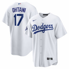 Shohei Ohtani Los Angeles Dodgers Nike 2025 World Series Champions Home Replica Jersey - White Jerseys