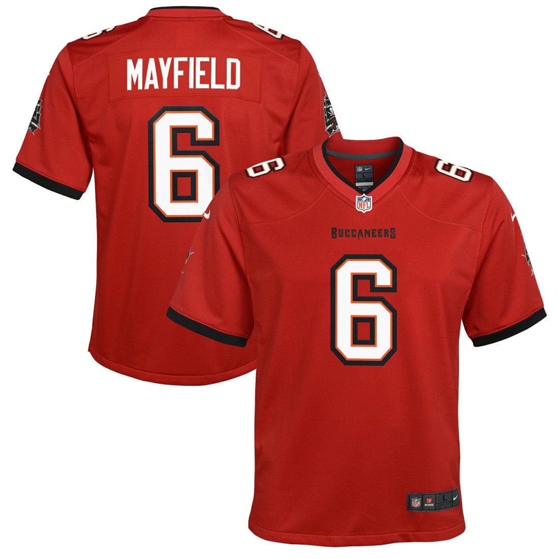Baker Mayfield Tampa Bay Buccaneers Youth Game Jersey Red