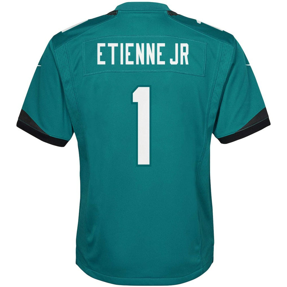 Travis Etienne Jacksonville Jaguars Youth Game Jersey Teal