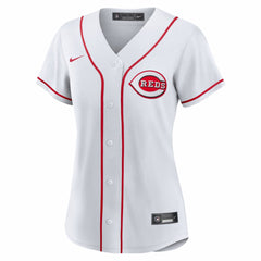 Eugenio Suárez Cincinnati Reds Nike Women's Home Replica Jersey - White Jerseys