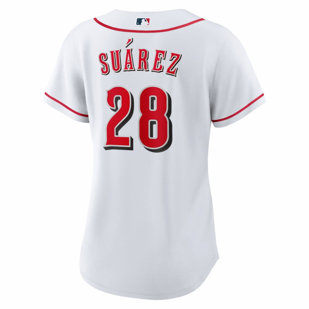 Eugenio Suárez Cincinnati Reds Nike Women's Home Replica Jersey - White Jerseys