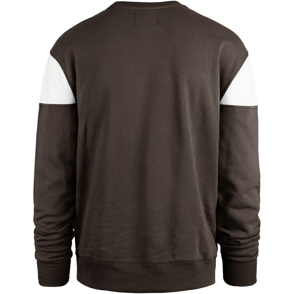 Cleveland Browns '47 Groundbreaker Onset Pullover Sweatshirt Brown