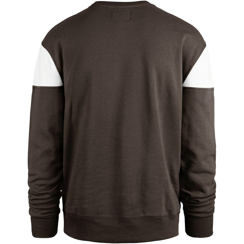 Cleveland Browns '47 Groundbreaker Onset Pullover Sweatshirt Brown