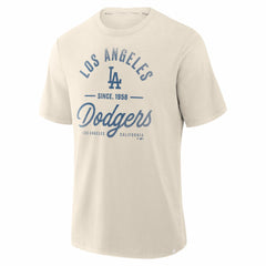 Los Angeles Dodgers Fanatics Stadium T-Shirt - Tan T-shirts
