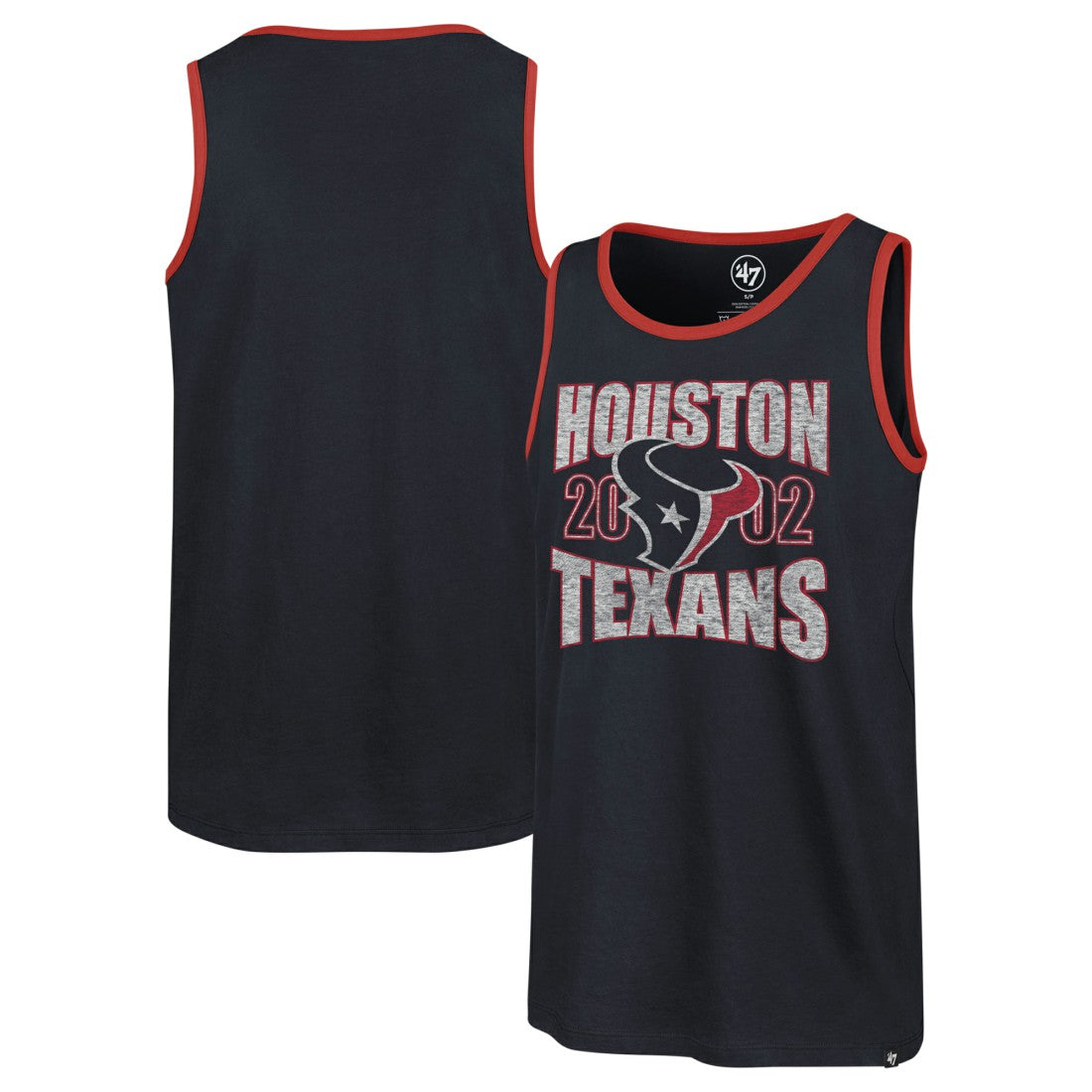 Houston Texans '47 Upload Franklin Tank Top Navy