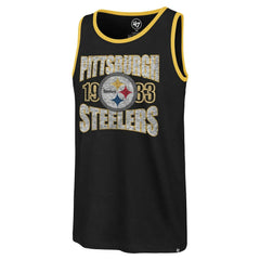 Pittsburgh Steelers '47 Upload Franklin Tank Top Black