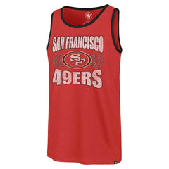 San Francisco 49ers '47 Upload Franklin Tank Top Scarlet