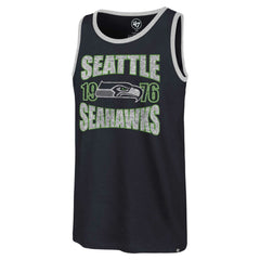 Seattle Seahawks '47 Upload Franklin Tank Top College Navy