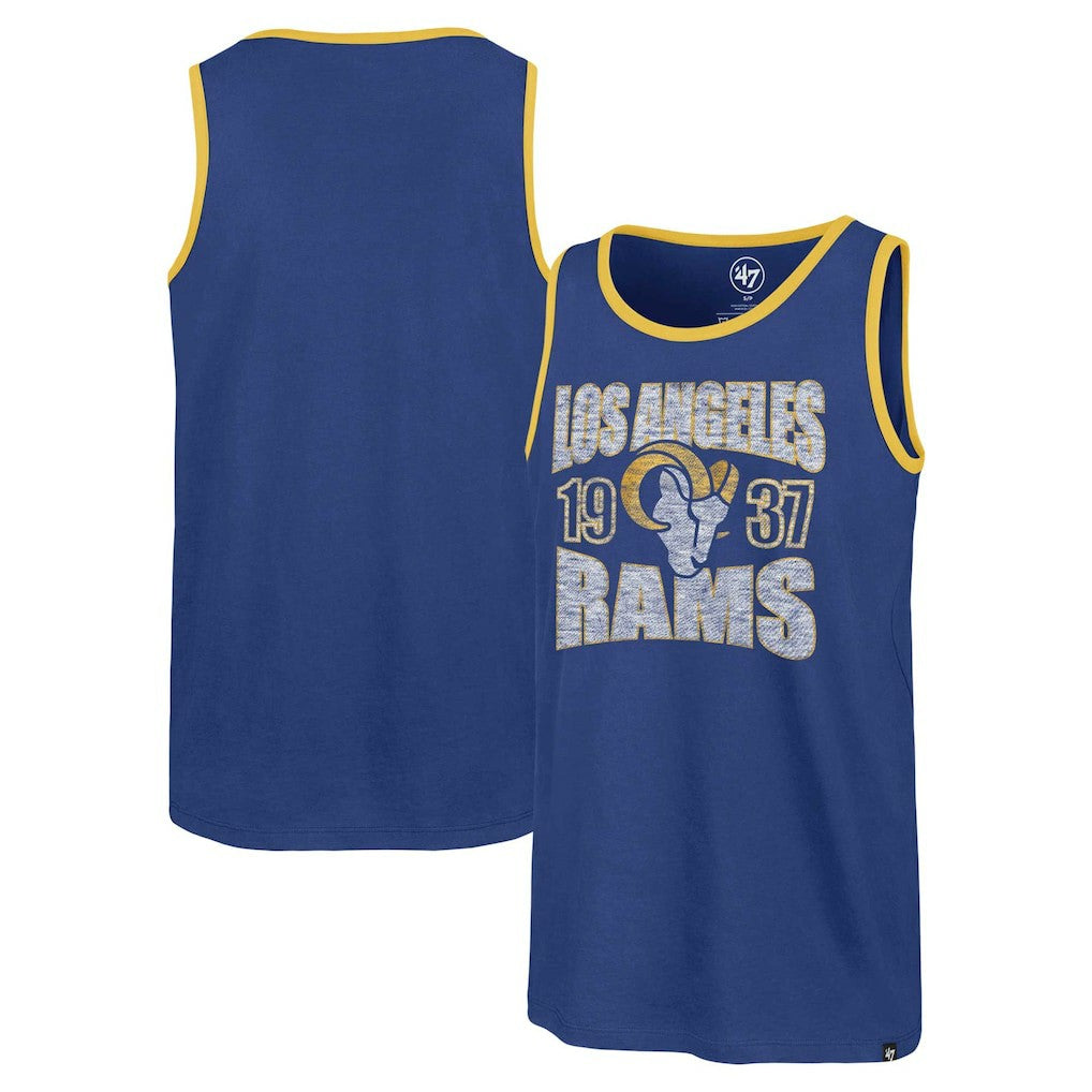 Los Angeles Rams '47 Upload Franklin Tank Top Royal