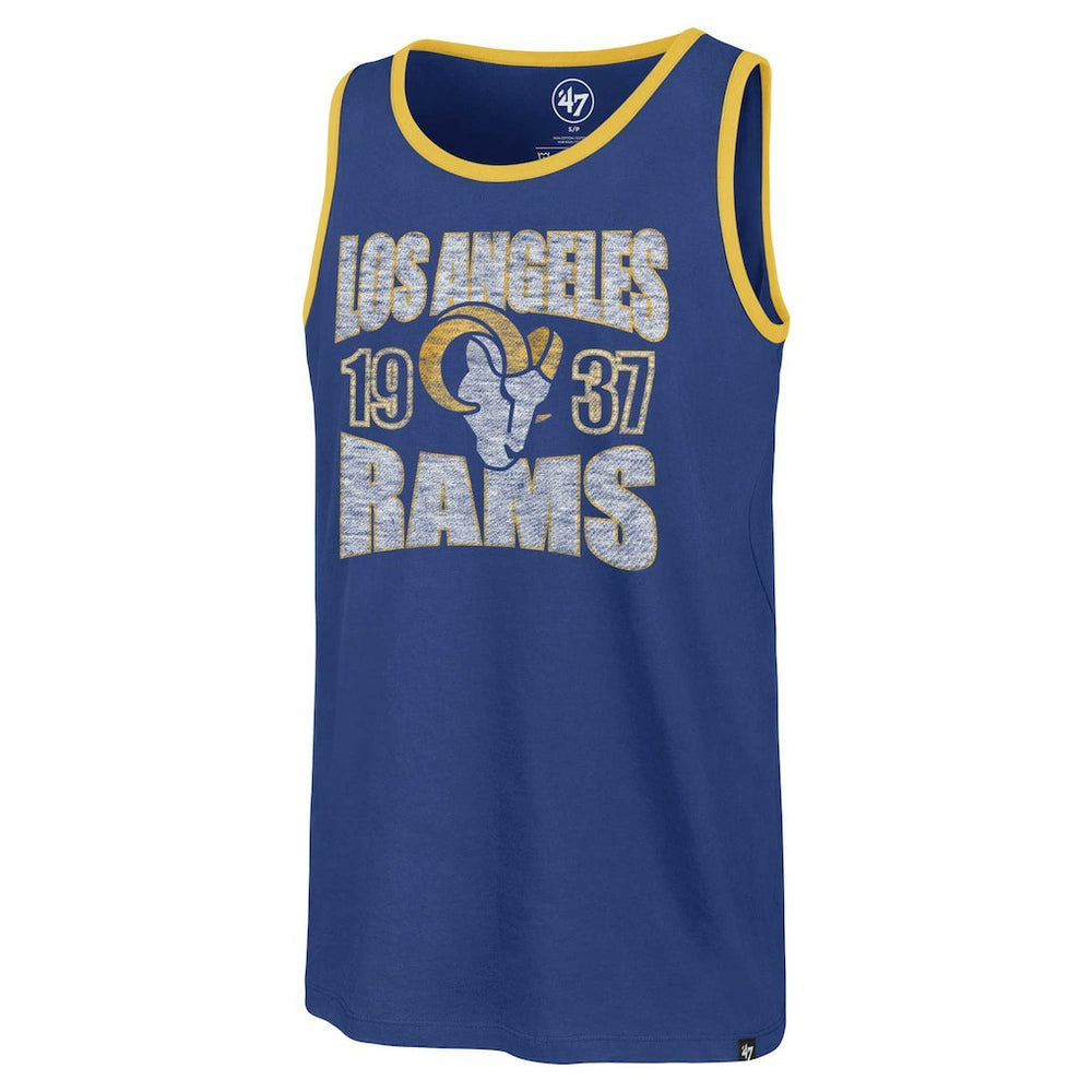 Los Angeles Rams '47 Upload Franklin Tank Top Royal