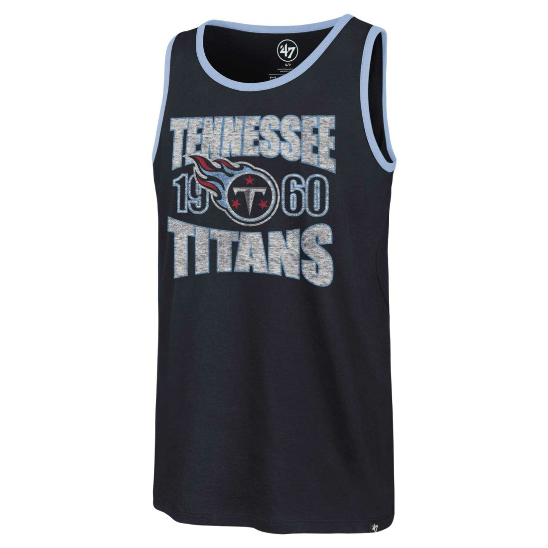 Tennessee Titans '47 Upload Franklin Tank Top Navy