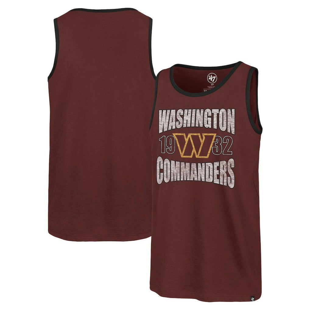 Washington Commanders '47 Upload Franklin Tank Top Burgundy