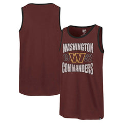 Washington Commanders '47 Upload Franklin Tank Top Burgundy