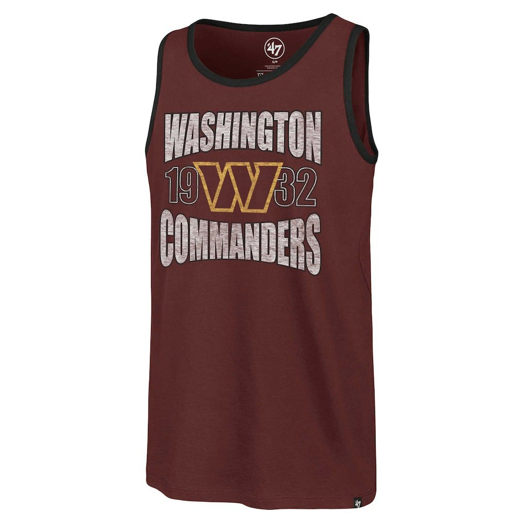 Washington Commanders '47 Upload Franklin Tank Top Burgundy