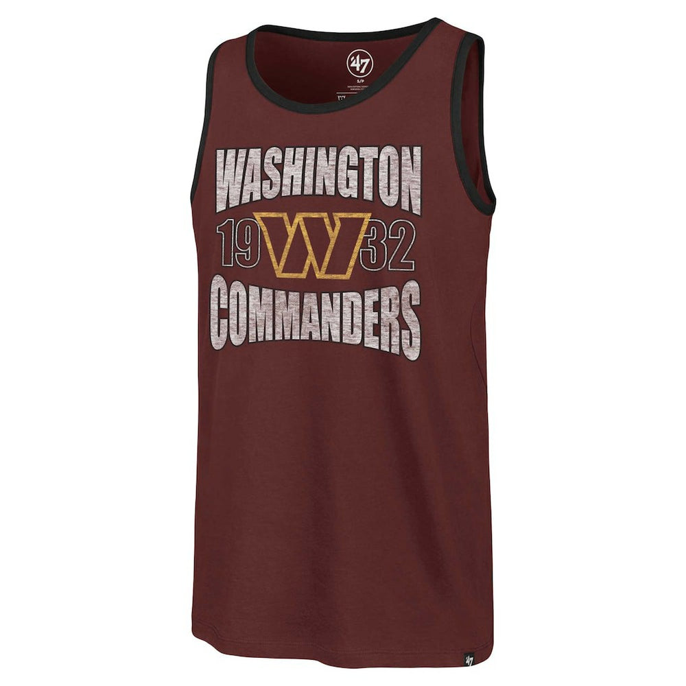 Washington Commanders '47 Upload Franklin Tank Top Burgundy