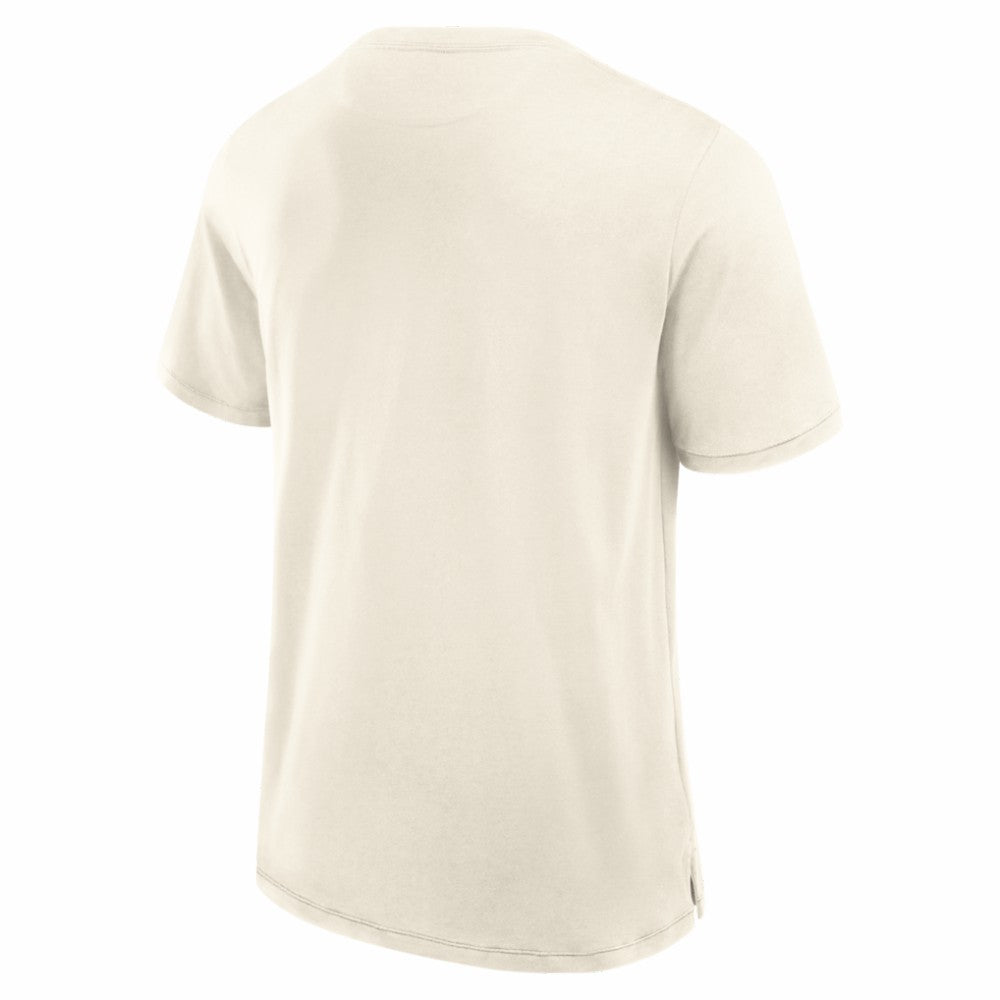 Yoshinobu Yamamoto Los Angeles Dodgers Fanatics Montage T-Shirt - Cream T-shirts