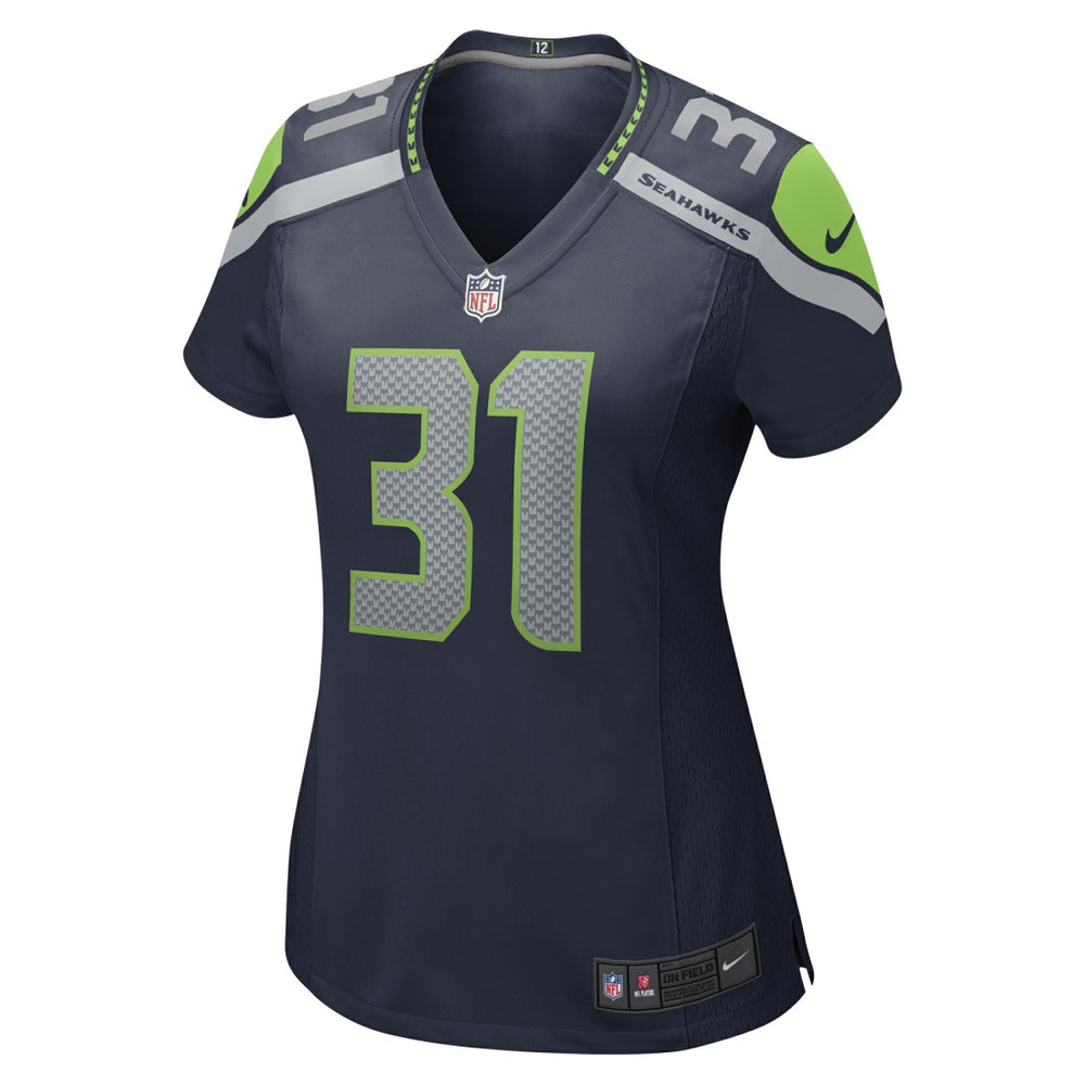 Kam Chancellor Seattle Seahawks Women's Retired Player Game Jersey College Navy