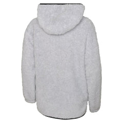 NHL Philadelphia Flyers Girls Youth Ultimate Teddy Fleece Pullover Hoodie - Heather Gray